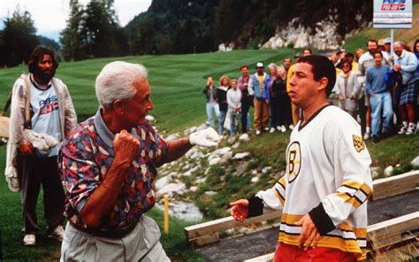 Adam Sandler, Bob Barker Fight, Recreate Happy Gilmore Scene: Videos | Us Weekly