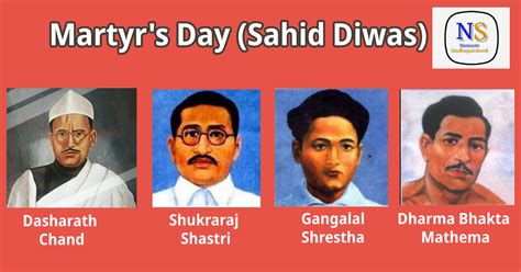 Martyrs day of Nepal – Shahid Diwas