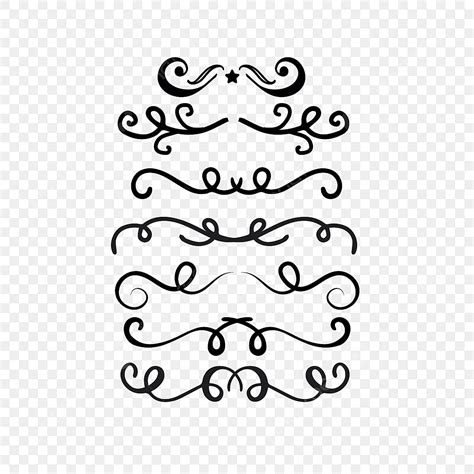 Decorative Curved Lines Vector Free | Billingsblessingbags.org