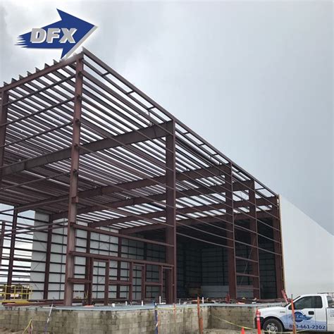 Modular Construction Industrial Fast Prefab Steel Frame Metal Warehouse ...