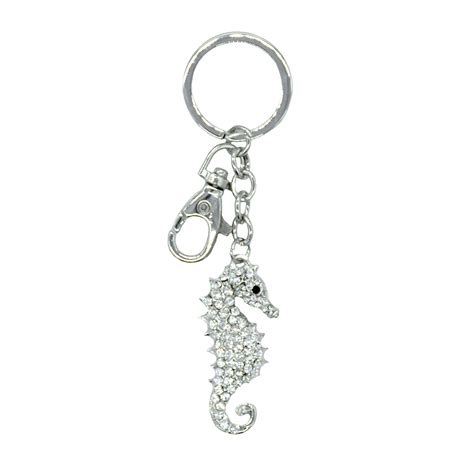 Sparkling Charms Keychain - Seahorse | Superior Auto Extras