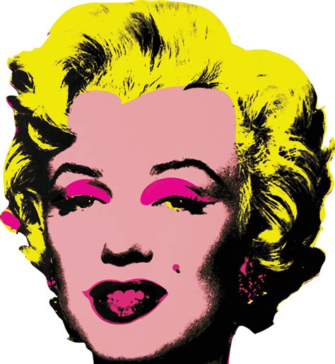 Marilyn Monroe Pop Art Png Andy Warhol Marilyn - Clip Art Library