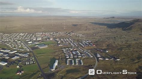 OverflightStock™ | Drone Video Grindavik Iceland Aerial Stock Footage