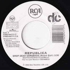 Republica – Drop Dead Gorgeous (1996, Vinyl) - Discogs