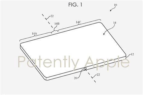 This Apple patent is for a folding phone with a super-durable fold ...