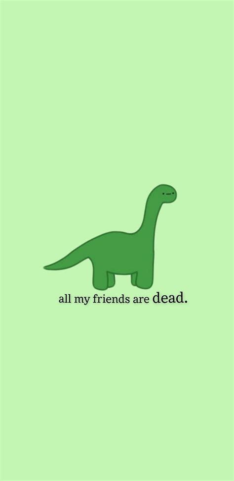 Cute green dinosaur in 2020, green dino aesthetic HD phone wallpaper ...