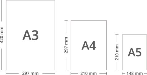 Paper Sizes and Formats, the Difference Between A4 and Letter Unisex ...