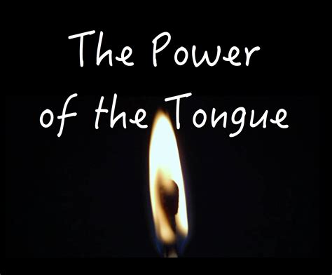 The Power of the Tongue – Brighton Christian Church