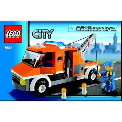 LEGO Tow Truck Set 7638 Instructions | Brick Owl - LEGO Marketplace