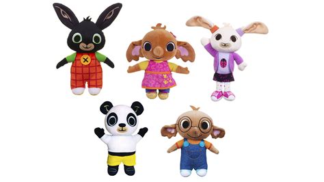 Bing, Sula, Pando, Nicky and Coco Soft Toys – Golden Bear Toys