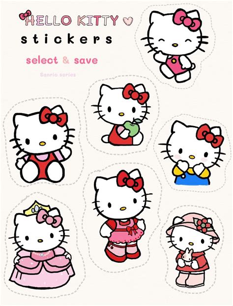 Hello Kitty Stickers 💌 - Notability Gallery