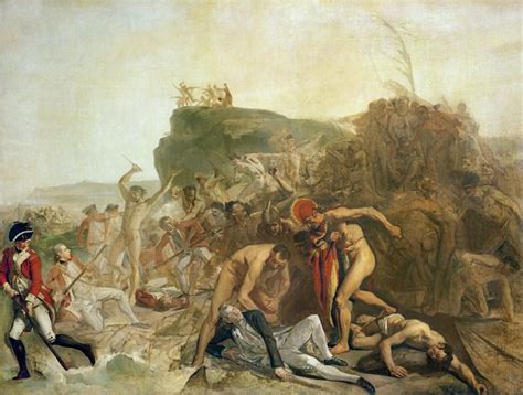 The Death of Captain James Cook 14th February 1779 — Johann Zoffany