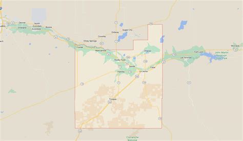 Cities and Towns in Otero County, Colorado – Countryaah.com