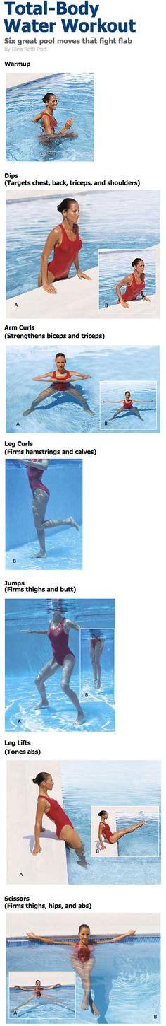 Pool Exercises For Seniors - 30 Minute Pool Workout