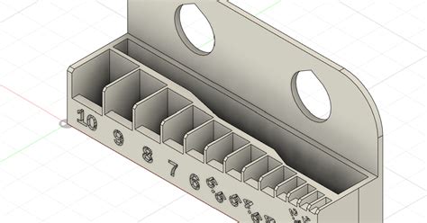 Thread Boards Hex Key Holder by Joseph Meier | Download free STL model | Printables.com