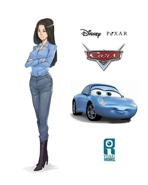 Sally Carrera Cars Gijinka by RaitVisualWorks on DeviantArt