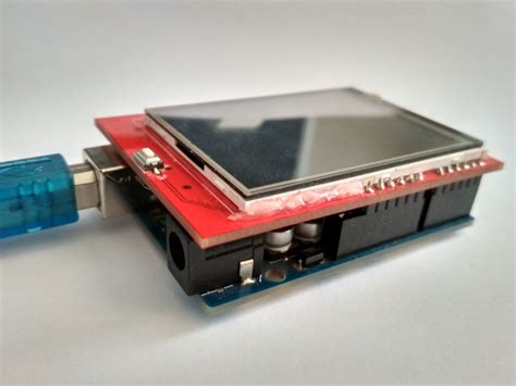 Arduino UNO + 2.4 TFT LCD Display Shield Touch Panel ILI9341 - Hackster.io Arduino Display ...