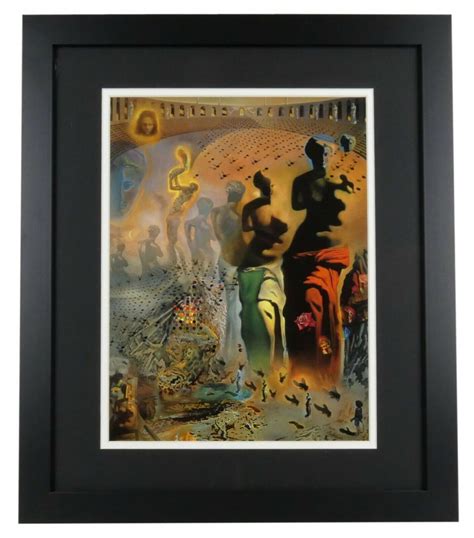 Salvador Dali "The Hallucinogenic Toreador" 17x20 Custom Framed Print ...