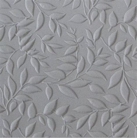 Texture Tile for Clay Texture Simple Leaves Embossed - Etsy