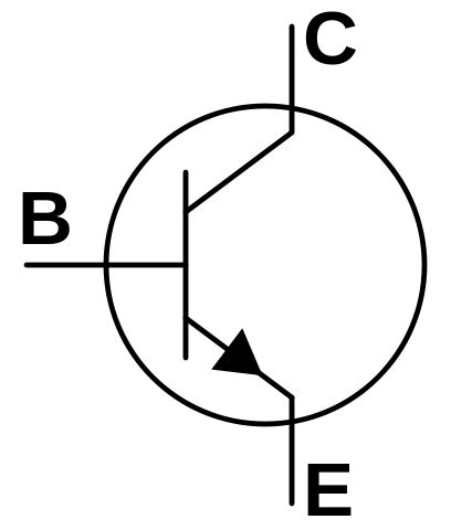 Npn Transistor Symbol - ClipArt Best