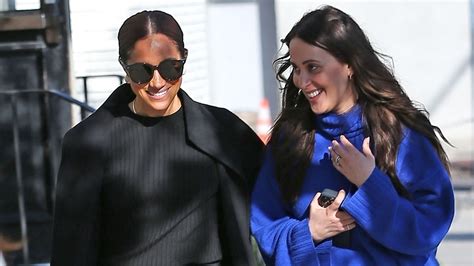 Meghan Markle is all smiles after lunch with friend following Princess ...