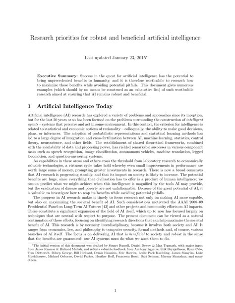 😀 Research paper artificial intelligence. Research paper on artificial intelligence techniques ...