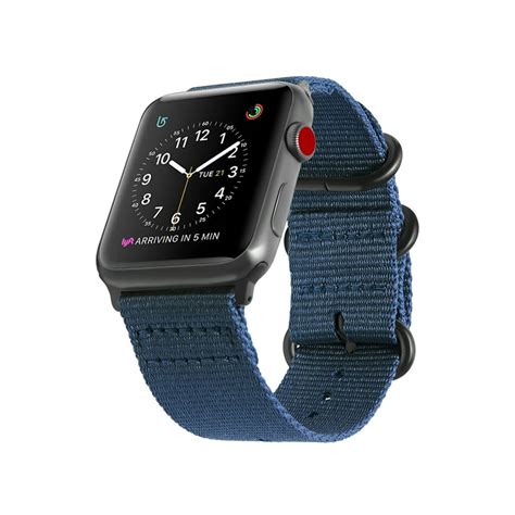 Fintie - Fintie Apple Watch Band 42mm Woven Nylon Bands Adjustable ...