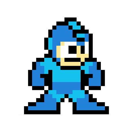 Megaman Sprite by Psykhed on DeviantArt