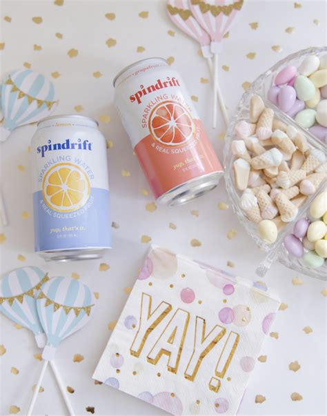 Celebrating Spindrifts Newest Flavors at my Baby Sprinkle – Fashionable Hostess