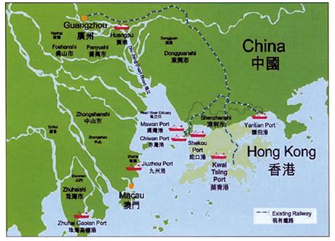 Port Of Hong Kong Map – The World Map