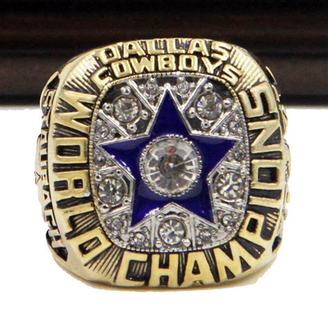 NFL 1971 Super Bowl VI Dallas Cowboys Championship Replica Ring