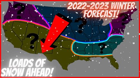 2022 2023 Official Winter Forecast! Heavy Snows Expected With Big ...