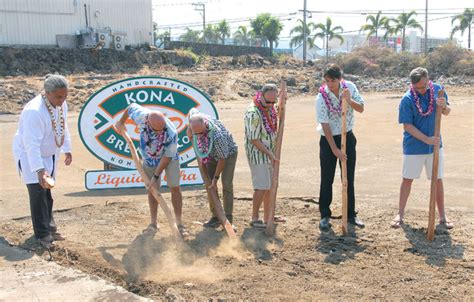 Kona brewery celebrates groundbreaking on $20M new facility - West ...