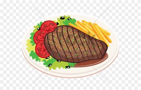 Roast Clipart Meal - Clip Art Steak - Png Download (#3811681) - PinClipart