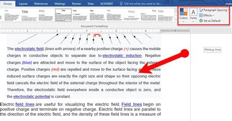 Apply Document themes in Microsoft Office Word 2016 - wikigain