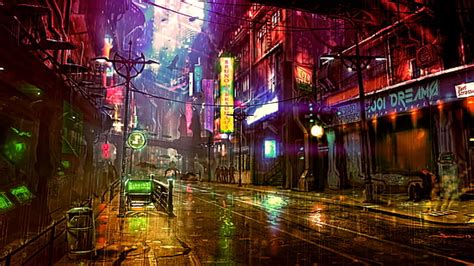 1920x1080px | free download | HD wallpaper: cyberpunk, Cyberpunk 2077, cyber city, neon, The ...