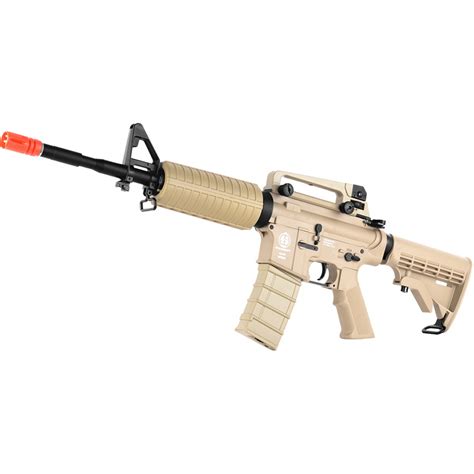 ICS Sportline Polymer M4A1 Airsoft AEG Rifle - TAN | Airsoft Megastore