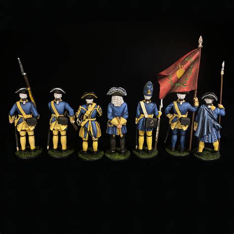 Set of Charles XII and the Swedish Army, the Northern War of 1703