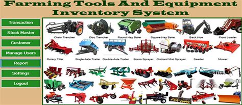 Farming Tools List