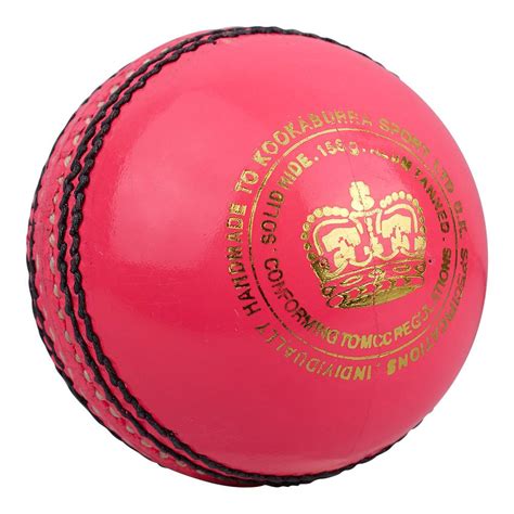 Kookaburra County Match Cricket Ball - Pink (2022) - Buy Now