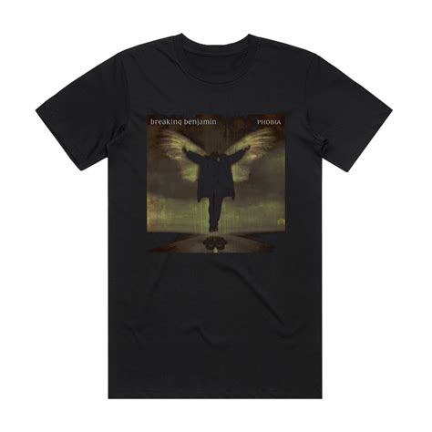 Breaking Benjamin Phobia Album Cover T-Shirt Black – ALBUM COVER T-SHIRTS