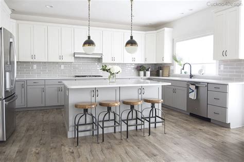 kitchen island pendant ideas | Gray and white kitchen, Kitchen design, Kitchen remodel