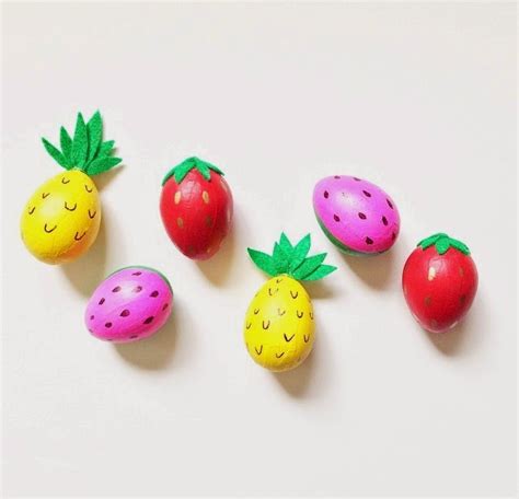 DIY Fruit-Inspired Easter Eggs