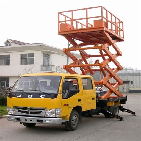 Truck Mounted Scissor Lift Manufacturer | High Quality | DFLIFT