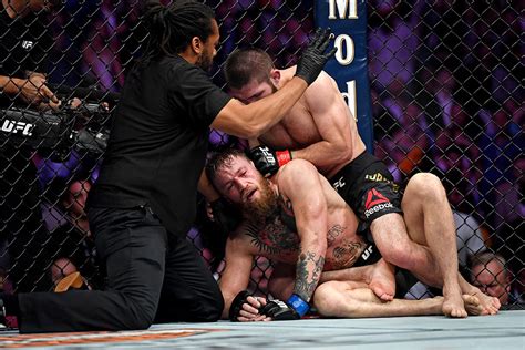 UFC 254 fight: Khabib Nurmagomedov submits Conor McGregor at UFC 229