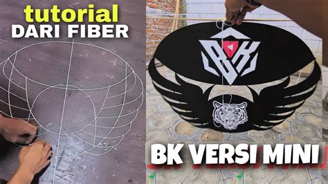 CARA MEMBUAT LAYANGAN RAM RAMAN BK MINI DARI FIBER - YouTube