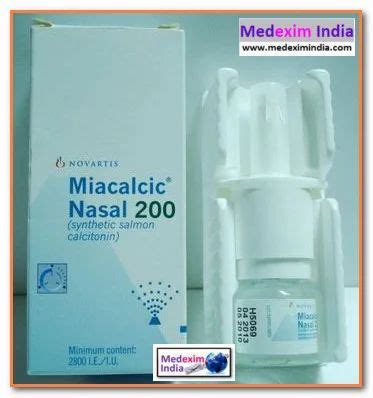 Calcitonin Nasal Spray, 2ml at best price in Nagpur | ID: 4678321362