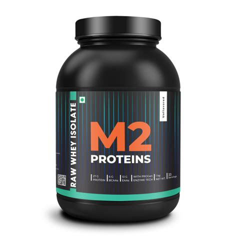 Best Raw Whey Protein Isolate (Unflavored) | M2PROTEINS