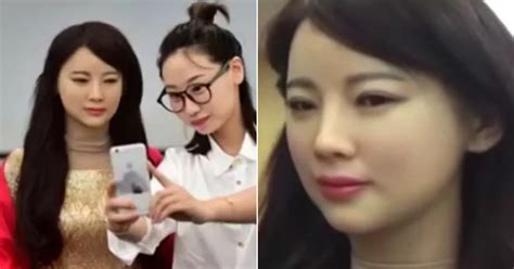 First interactive robot 'GIRLFRIEND' in China Jia Jia takes her orders ...