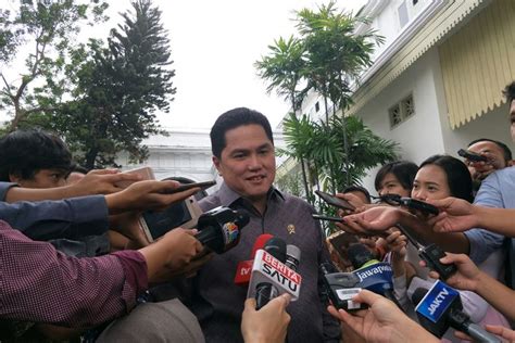 Foto : Sebulan Resmi Menjabat Menteri BUMN, Ini 5 Gebrakan Erick Thohir